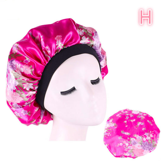 Gorro de Seda Satinada para Dormir - Bonnet Nocturno Estampado - Image 12