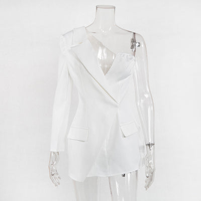 Blazer Asimétrico Escote V Profundo - Image 59