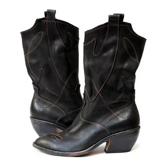 Botas Estilo Británico con Caña Alta
