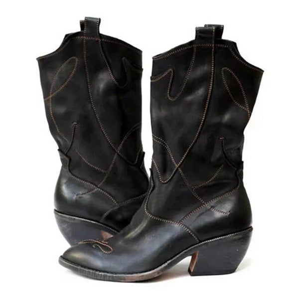Botas Estilo Británico con Caña Alta