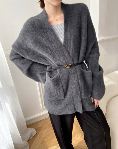 Cardigan Tejido Grueso Oversized Antipelusas - Image 5