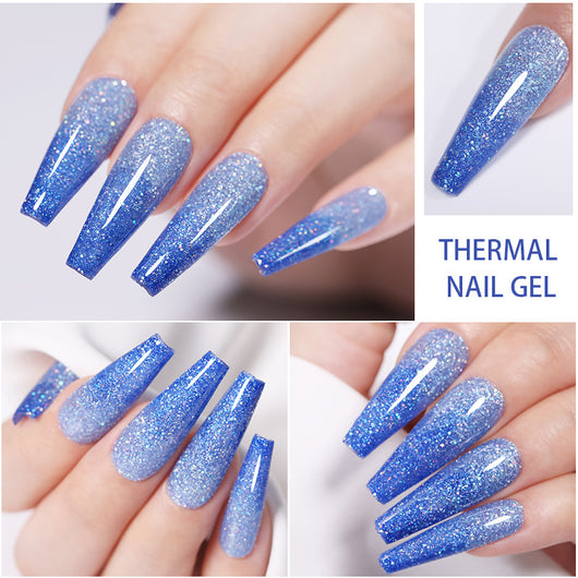 Esmalte de Uñas con Brillo Termocromático - Cambio de Color UV - Image 15