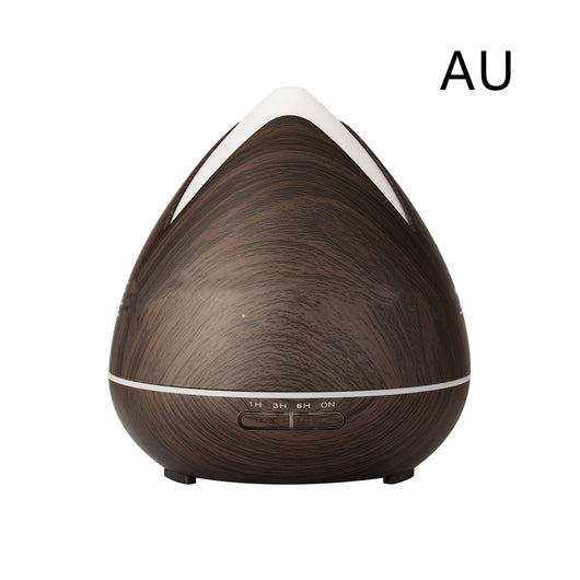 Humidificador Ultrasónico con Diseño Madera y Luz Nocturna LED Multicolor - Image 10