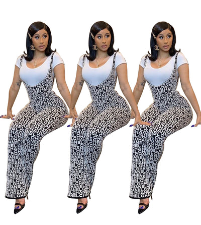 Jumpsuit Ajustado Temperament