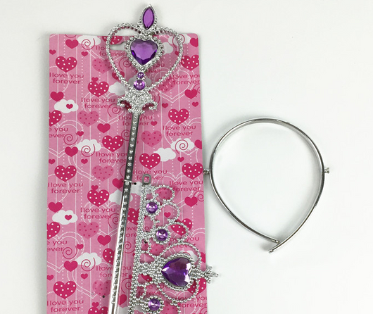 Set de Corona y Varita Mágica Princesa Blanca Nieves para Niñas - Image 5
