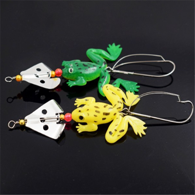Señuelos Giratorios con Lentejuelas para Pesca de Ranas - Image 5