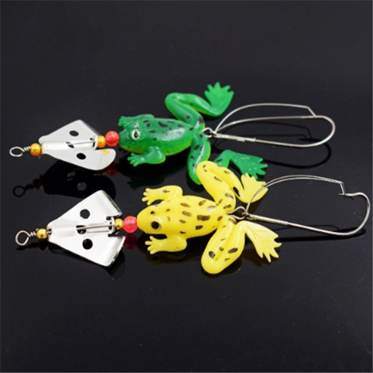 Señuelos Giratorios con Lentejuelas para Pesca de Ranas - Image 5
