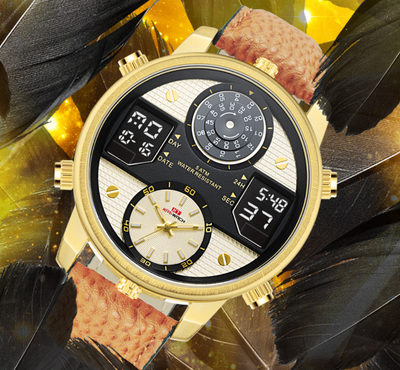 Reloj Multifunción con Doble Pantalla de Cuarzo - Image 3