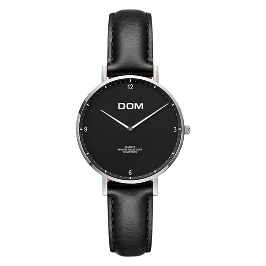 Reloj de Pareja Minimalista Acero Inoxidable Ultadelgado Resistente al Agua - Image 8