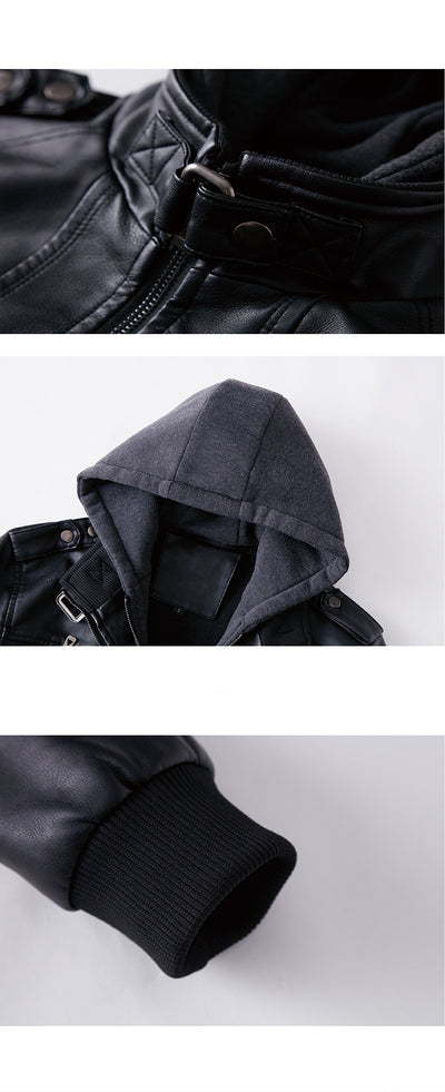 Chaqueta de Cuero Curtido para Hombre - Image 5
