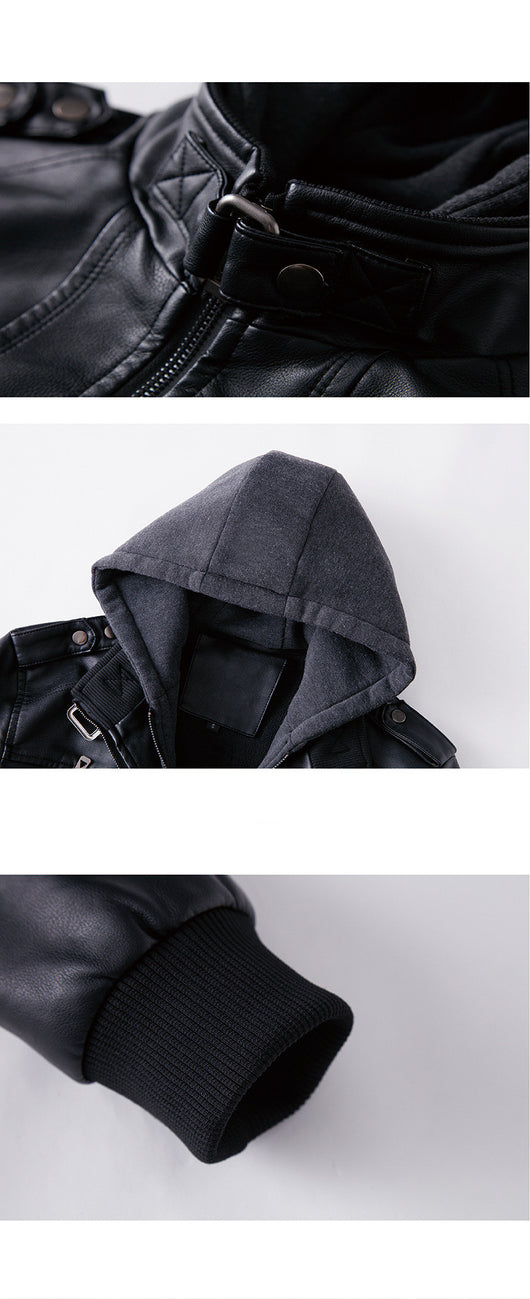 Chaqueta de Cuero Curtido para Hombre - Image 5