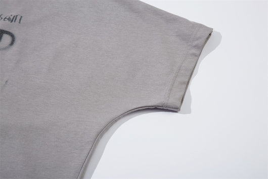 Camiseta de Algodón Puro con Diseño de Sombra Creativa para Hombre - Image 11