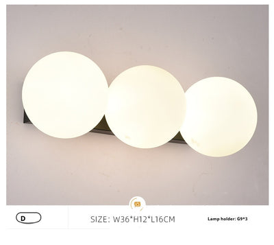 Lámpara Minimalista de Cristal para Mesita de Noche - Image 27
