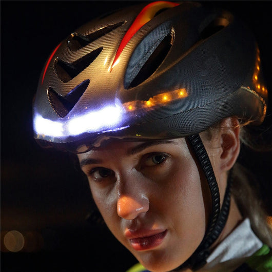 Casco Inteligente para Bicicleta con Luces LED Direccionales