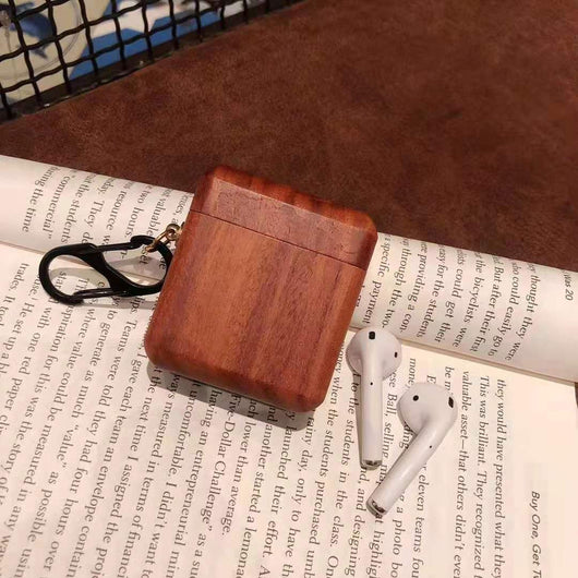 Estuche de Madera para AirPods con Bluetooth - Protección Premium - Image 7
