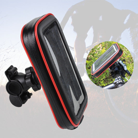 Bolsa Impermeable para Celular en Manillar de Bicicleta con Pantalla Táctil