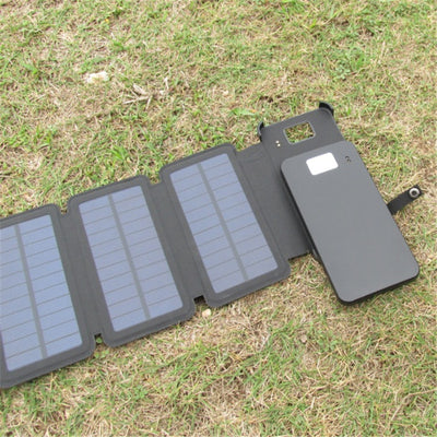 Cargador Solar Portátil Plegable Multi-Panel de Alta Capacidad - Image 4