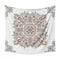 Tapiz Bohemio Retro con Estampados Artísticos