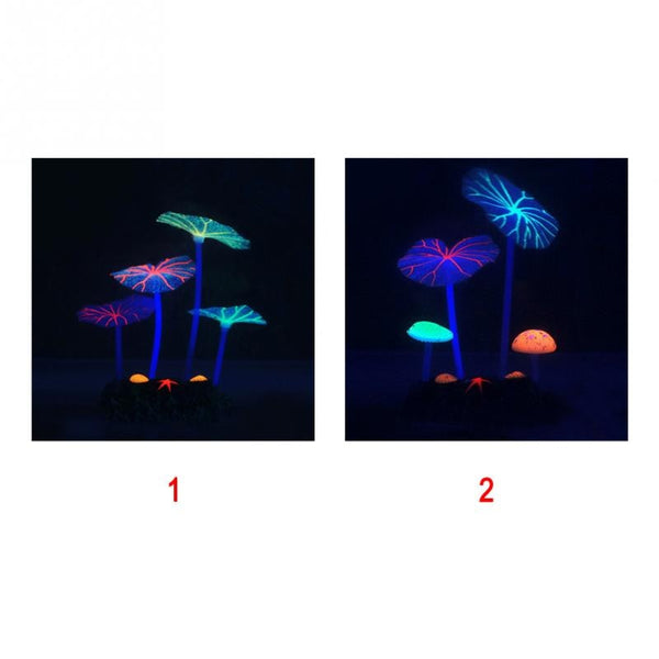 Planta Artificial para Acuario con Efecto Realista