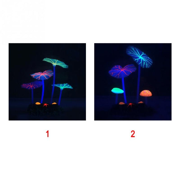 Planta Artificial para Acuario con Efecto Realista