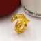 Dragon and phoenix lovers ring Phoenix ring