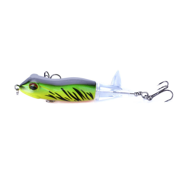 Rana Flotante Artificial 9cm con Hélice - Cebo Duro Premium para Pesca - Image 6