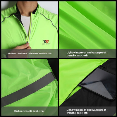 Chaqueta Reflectante Transpirable para Ciclismo de Montaña - Image 14