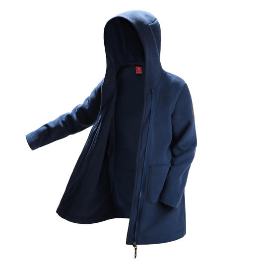 Chaqueta Polar Larga con Capucha - Image 4