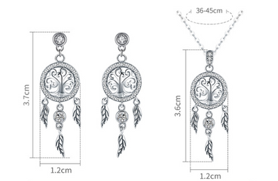 Aretes Atrapasueños Plata 925 Hipoalergénicos - Diseño Europeo Elegante - Image 5