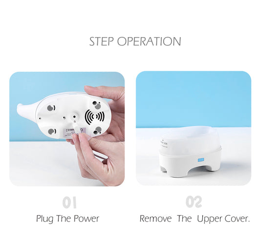 Pink elephant-shaped ultrasonic aromatherapy machine with a subtle light band and trunk-like mist outlet. - Image 9