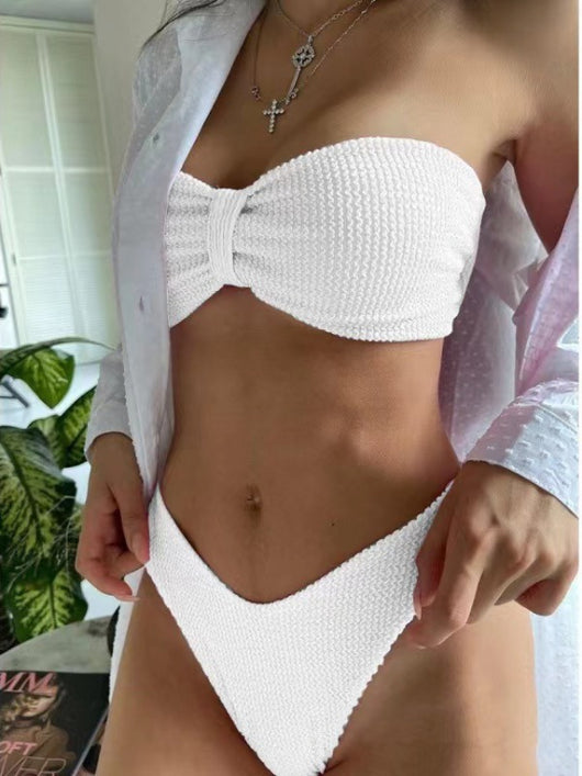Bikini Verde de Cintura Alta con Detalles Calados - Colección Export - Image 7