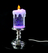 Vela Aromática LED Multicolor con Luz Nocturna Cambiante