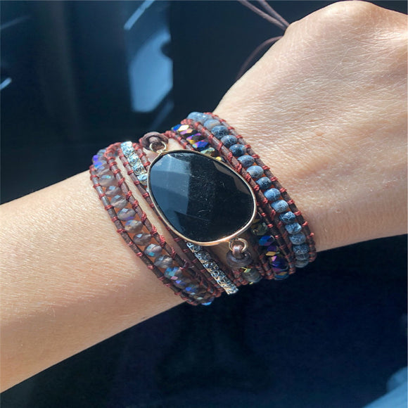 Pulsera Bohemia Multicapa Decorativa