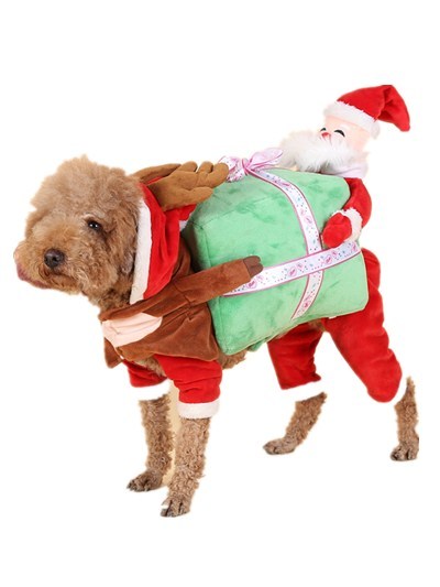 Disfraz Navideño para Mascotas - Traje de Papá Noel - Image 2