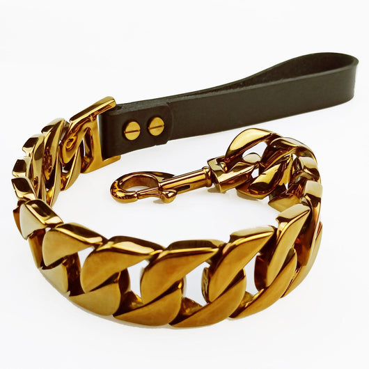 Cadena de Tracción Acero Inoxidable 32 con Mango Negro Arenado - Image 2