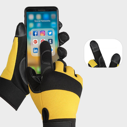Guantes de Trabajo de Seguridad: Transpirables, Resistentes y Antideslizantes