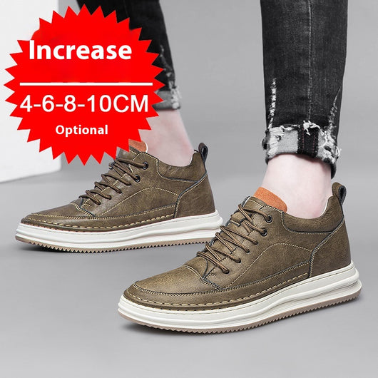 Zapatos Deportivos Casuales con Altura Invisible para Hombre - Image 4