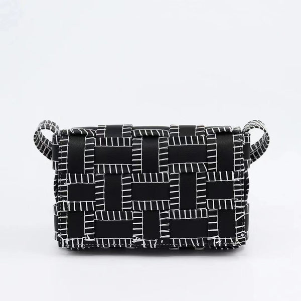 Bolsa de Tejido Artesanal con Bordado a Mano para Damas