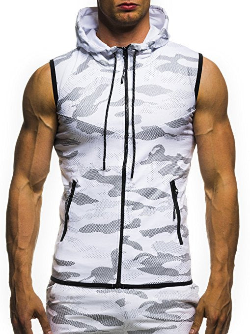 Chaleco Camuflaje Slim Fit con Dobladillo Redondeado - Image 2