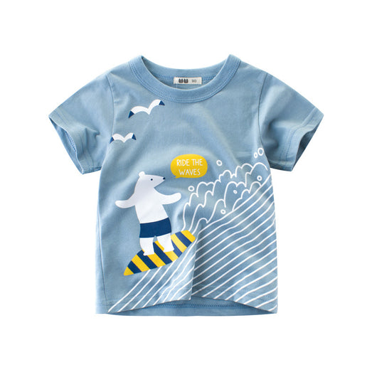 Camisetas de Manga Corta para Niños y Bebés