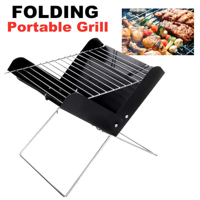 Parrilla Portátil de Acero Inoxidable Plegable para Camping y Asados - Image 4