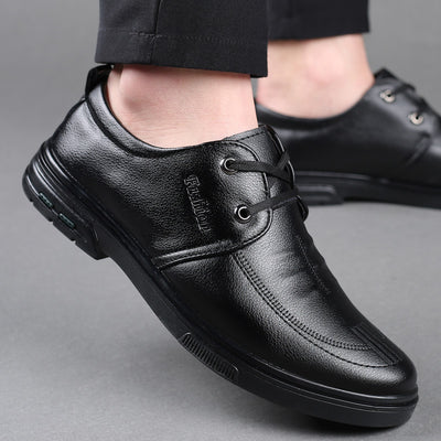 Zapatos Casuales de Cuero Estilo Británico para Hombre - Image 3