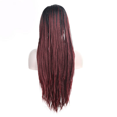 Trenzas Africanas de Tres Hebras Efecto Desgastado - Image 4
