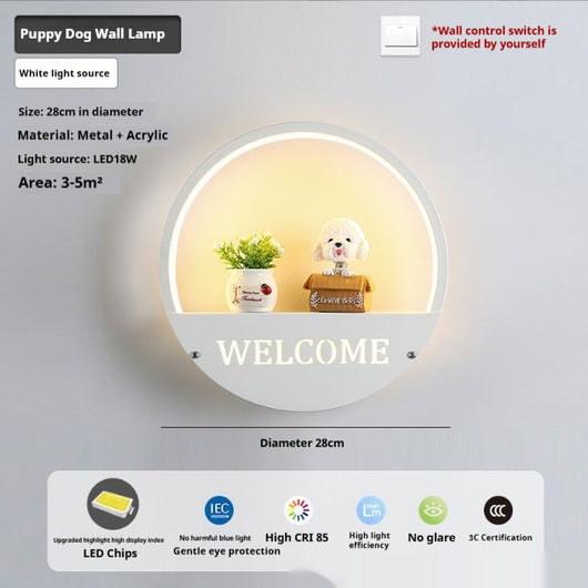 Lámpara de Pared LED Minimalista Moderna para Dormitorio - Image 9