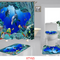 Cortina de Baño con Impresión Digital Océano