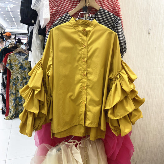 Blusa de Manga Pétalos Larga - Image 9