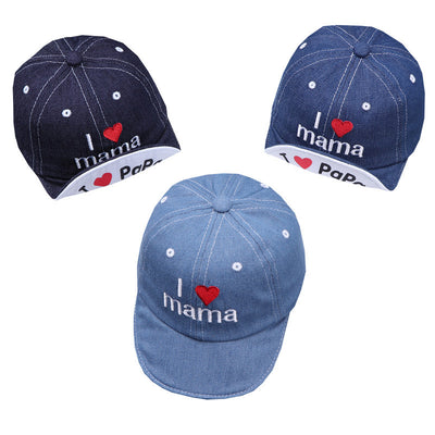 Gorro Solar Bebé con Bordado Estampado de Amor - Image 2