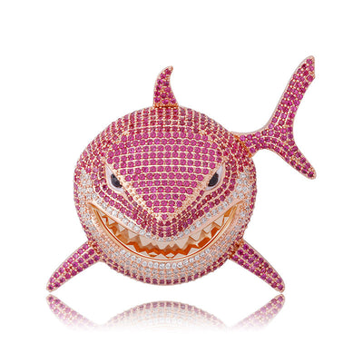 Dije Tiburón Elegante con Circonitas - Image 20