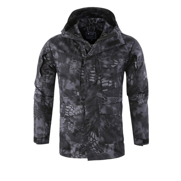 Chaqueta Táctica Resistente al Viento y Arañazos para Entusiastas Militares
