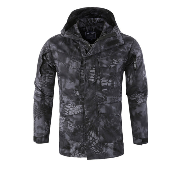 Chaqueta Táctica Resistente al Viento y Arañazos para Entusiastas Militares